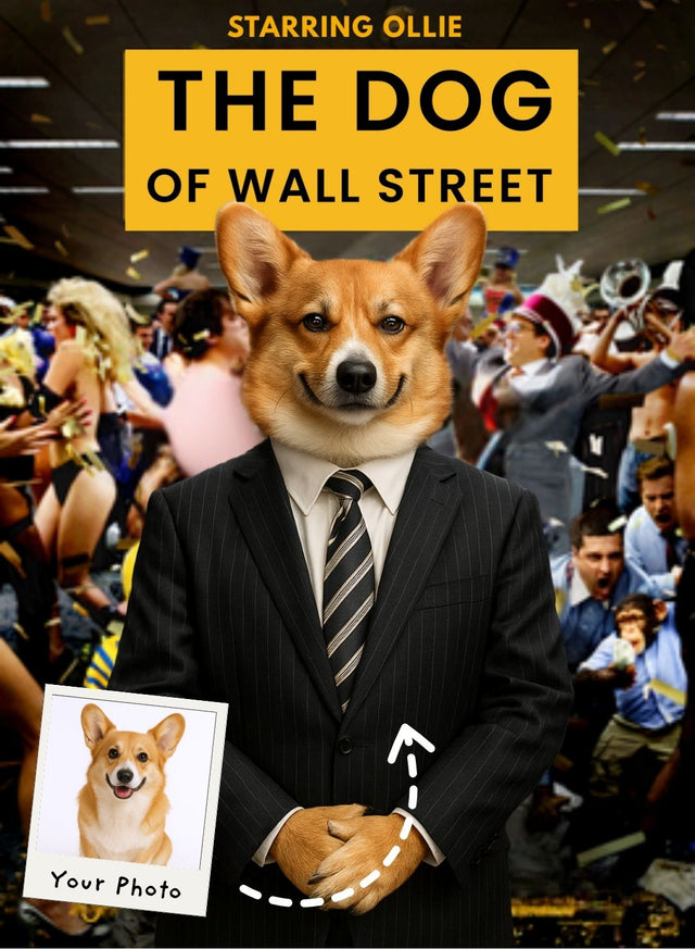 Paw of Wall Street Portrait