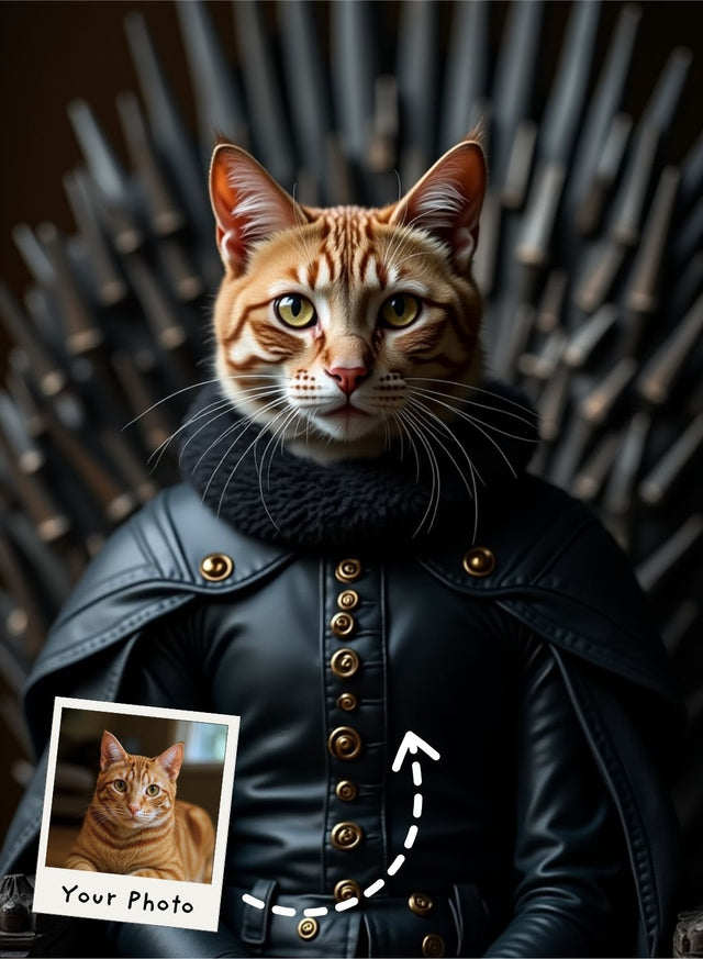 The Iron Purr-throne Portrait