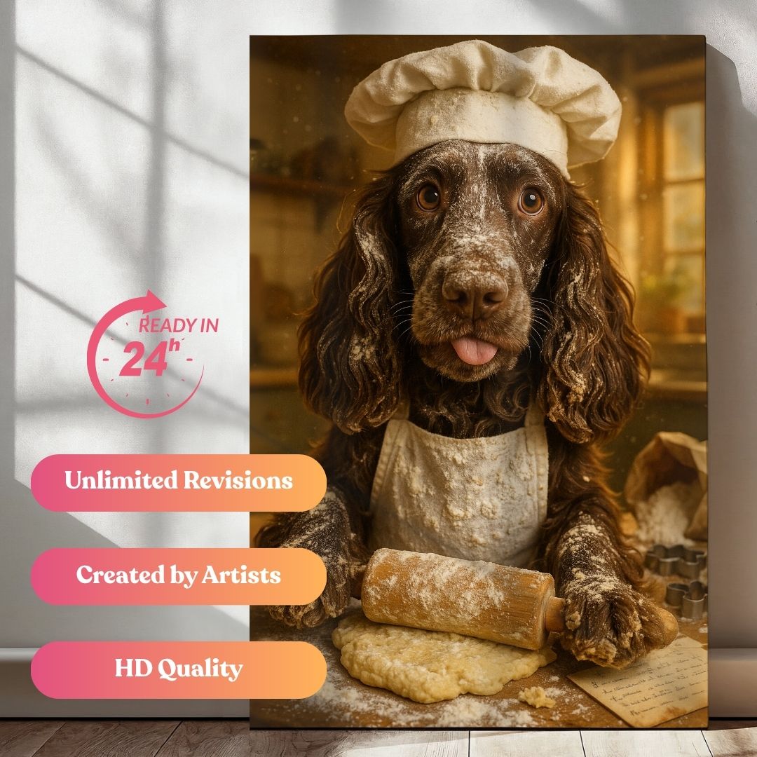 Fluff the Baker Portrait