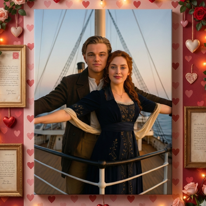 Titanic Couple Portrait