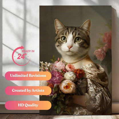 The Blossomed Courtiers Portrait