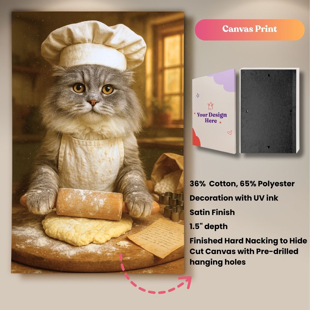 Fluff the Baker Portrait