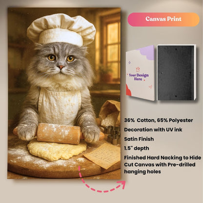 Fluff the Baker Portrait