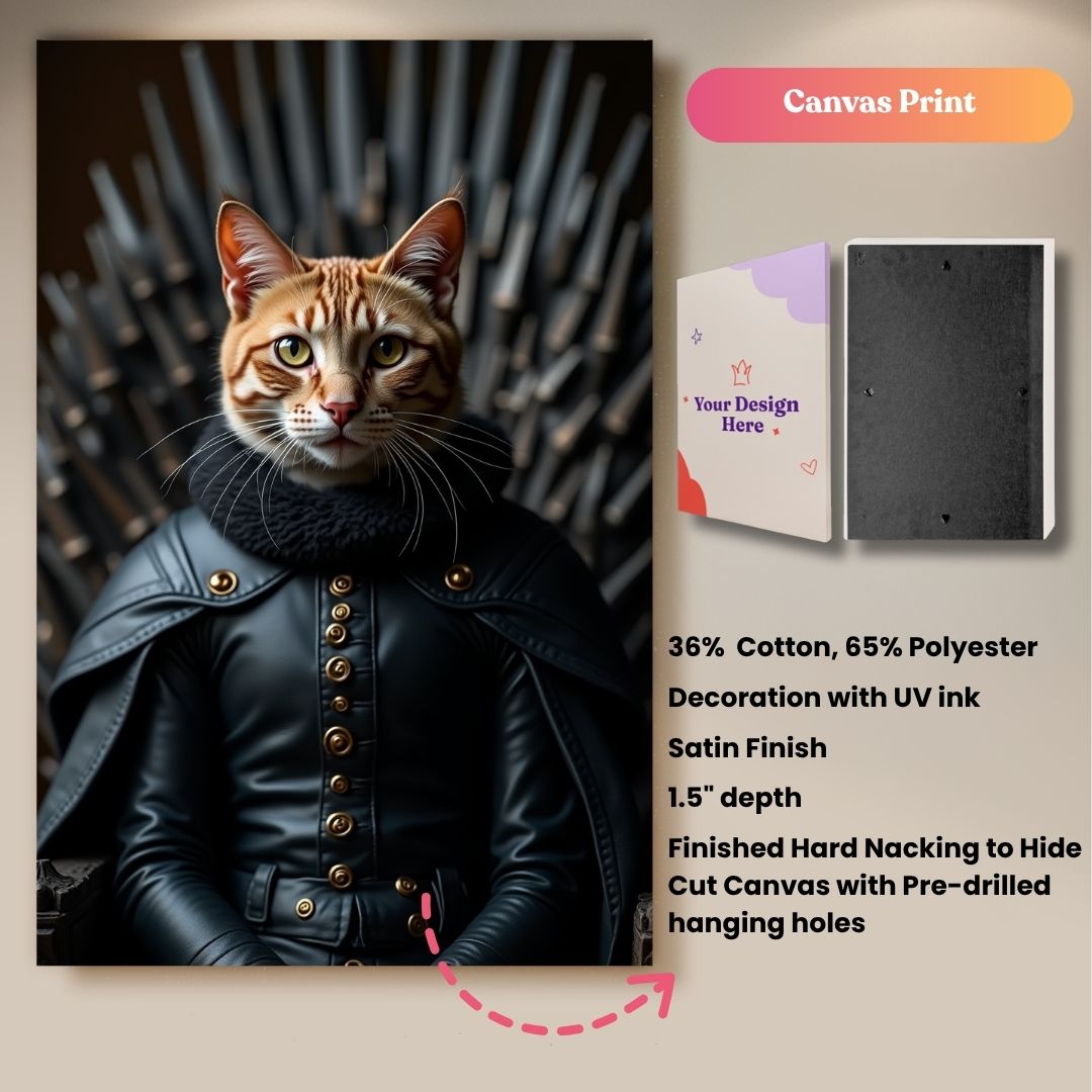 The Iron Purr-throne Portrait