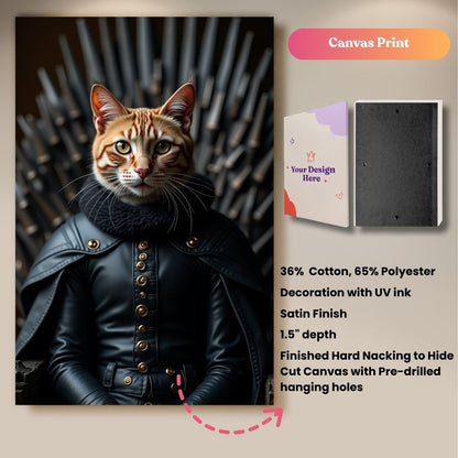 The Iron Purr-throne Portrait