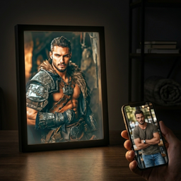 Warrior Man Portrait