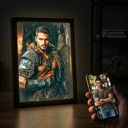 Warrior Man Portrait