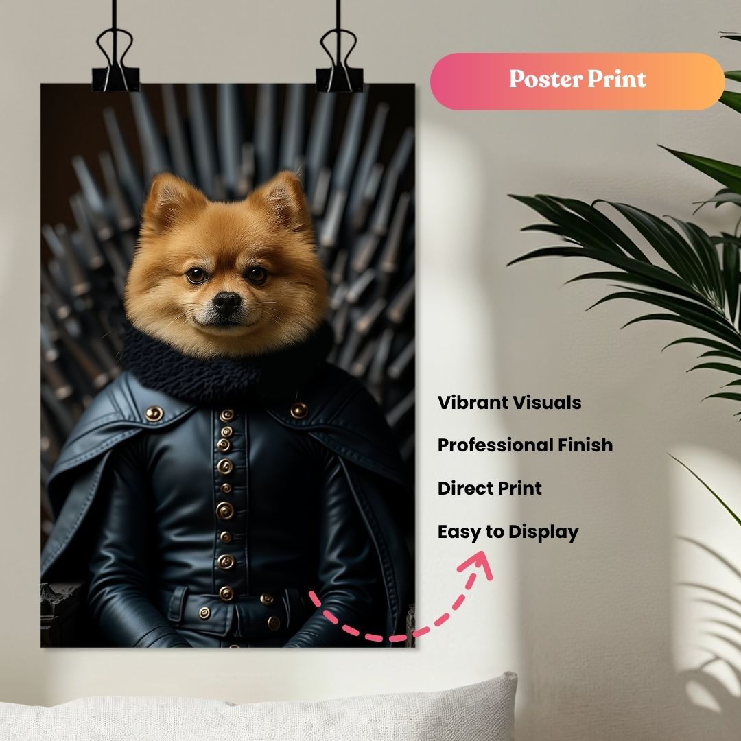 The Iron Purr-throne Portrait