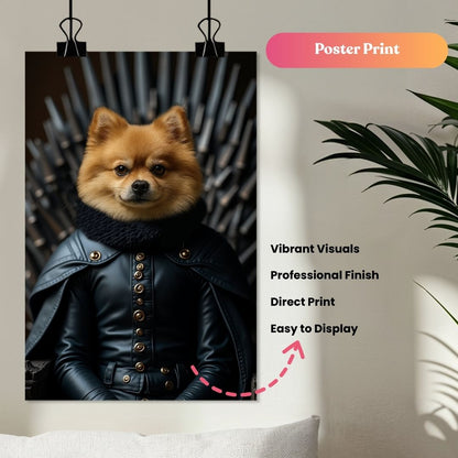 The Iron Purr-throne Portrait