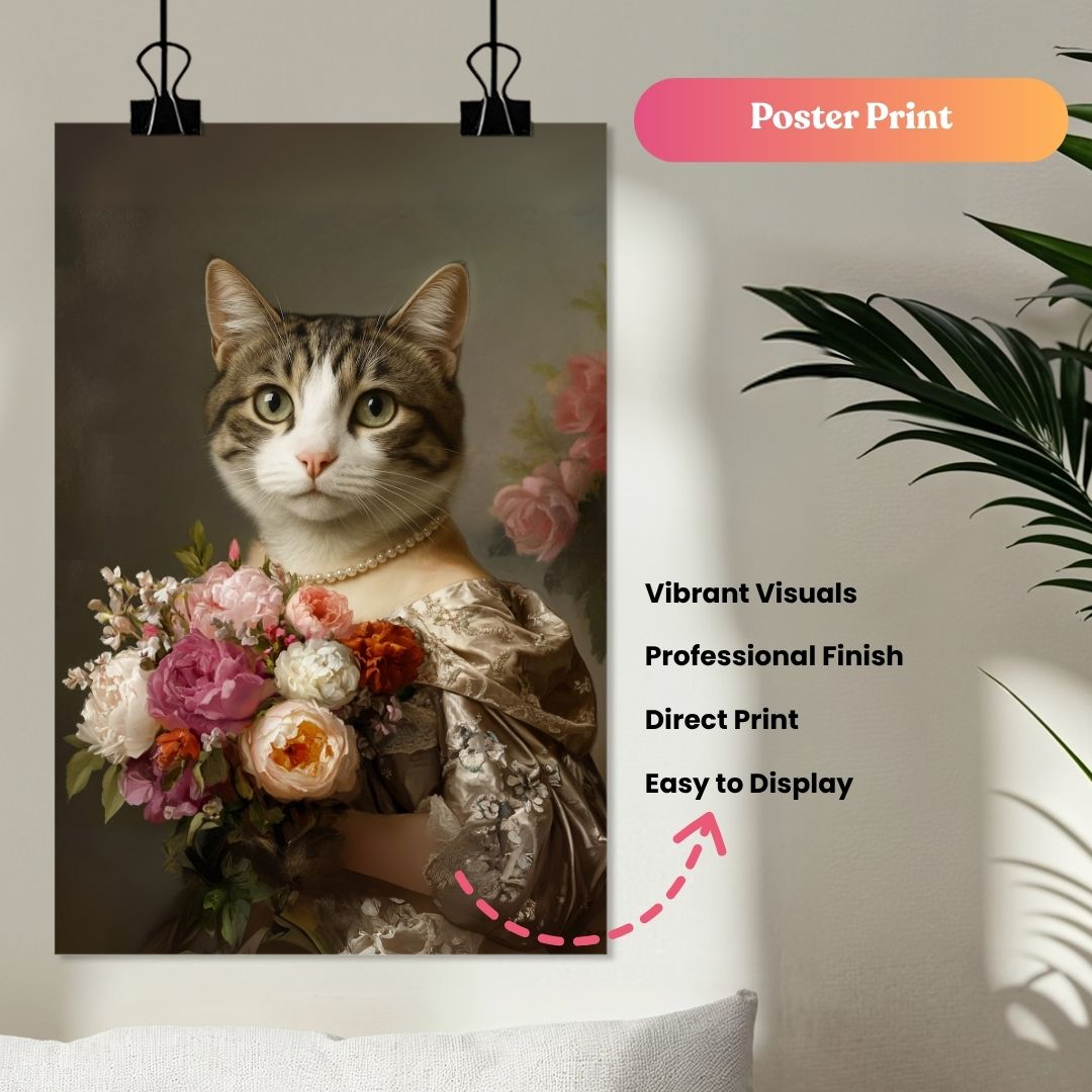The Blossomed Courtiers Portrait
