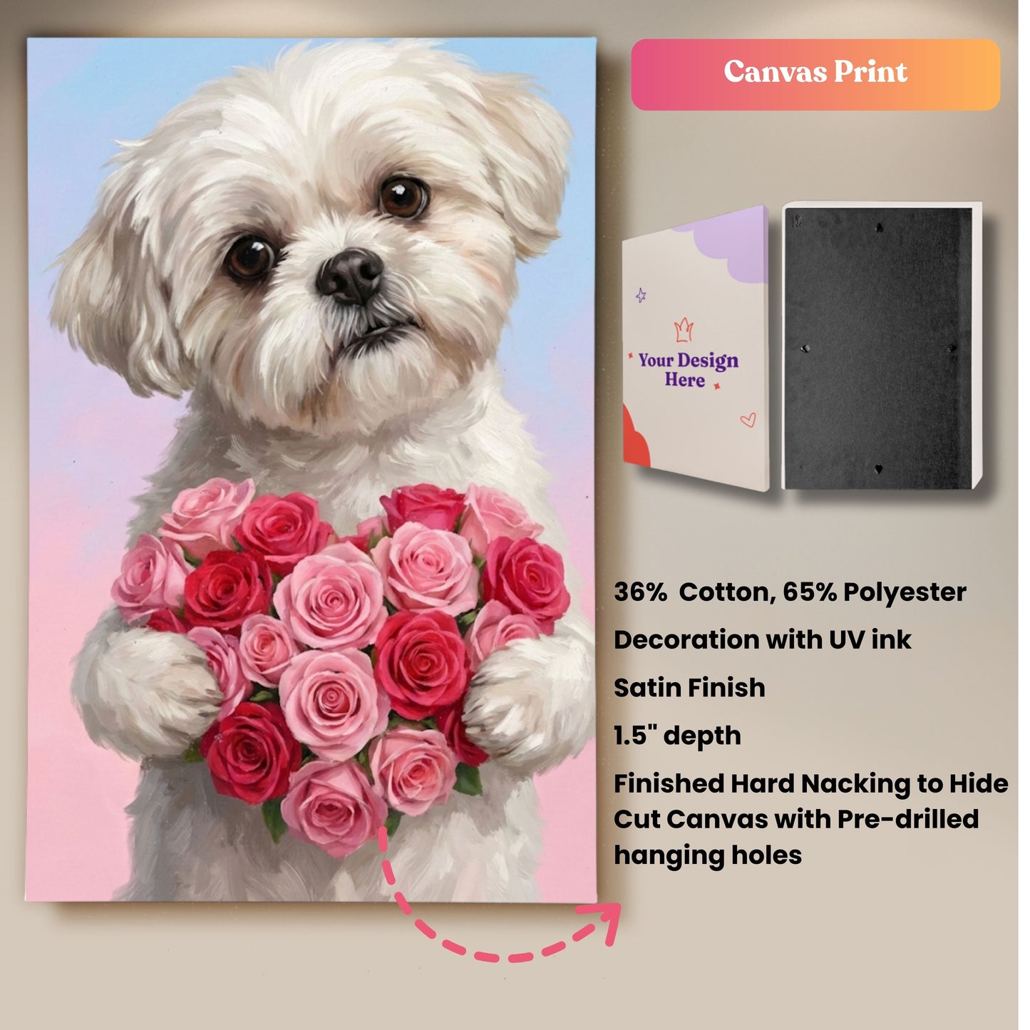 Love and Roses Portrait