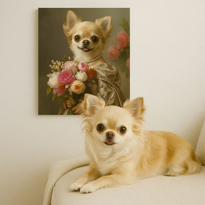 The Blossomed Courtiers Portrait
