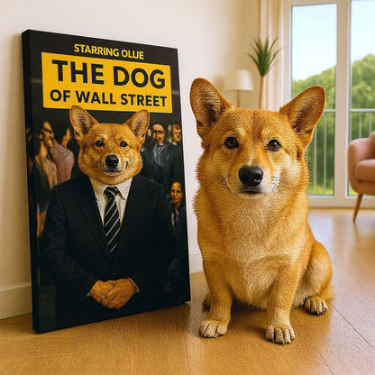 Paw of Wall Street Portrait