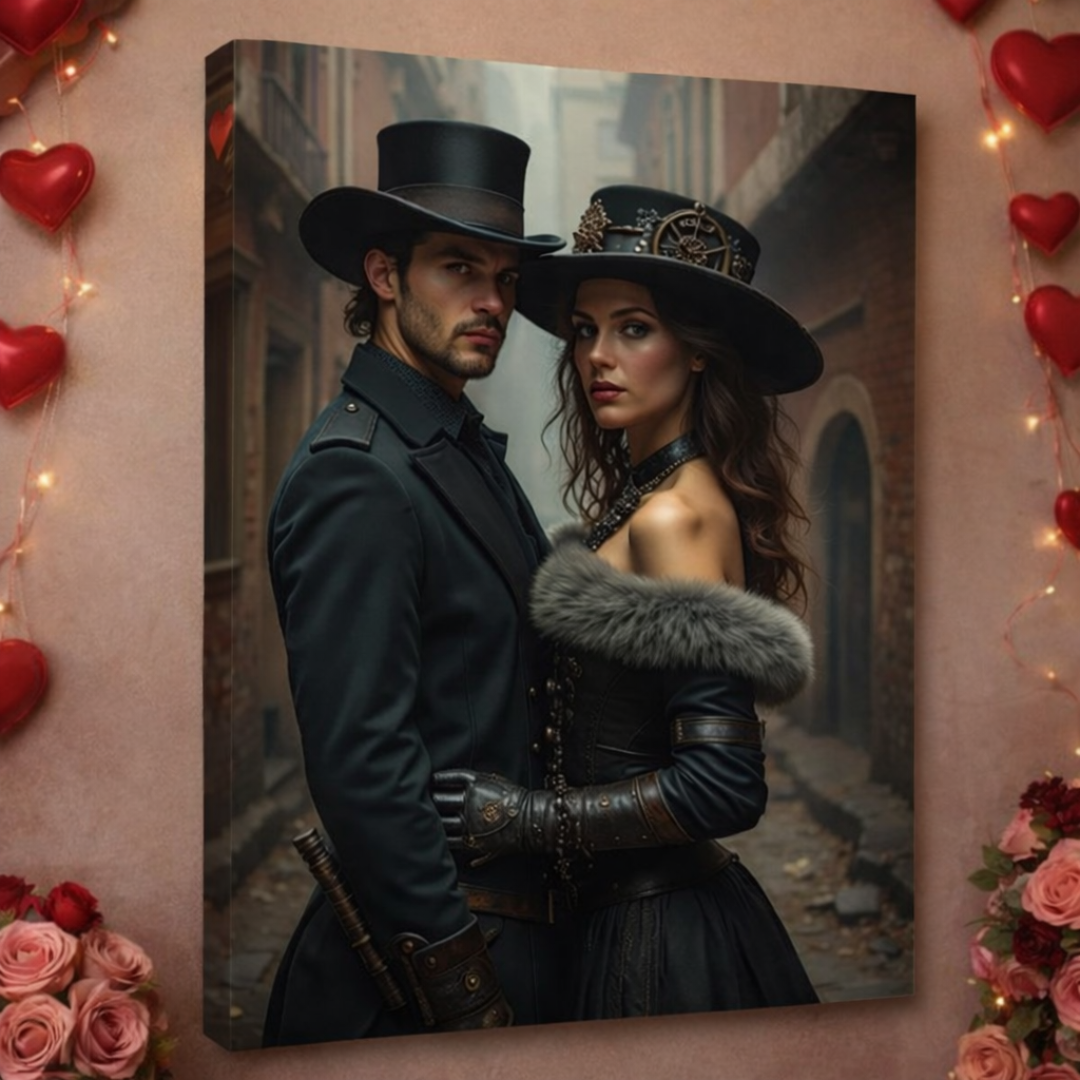 Boss & Beauty Couple Portrait