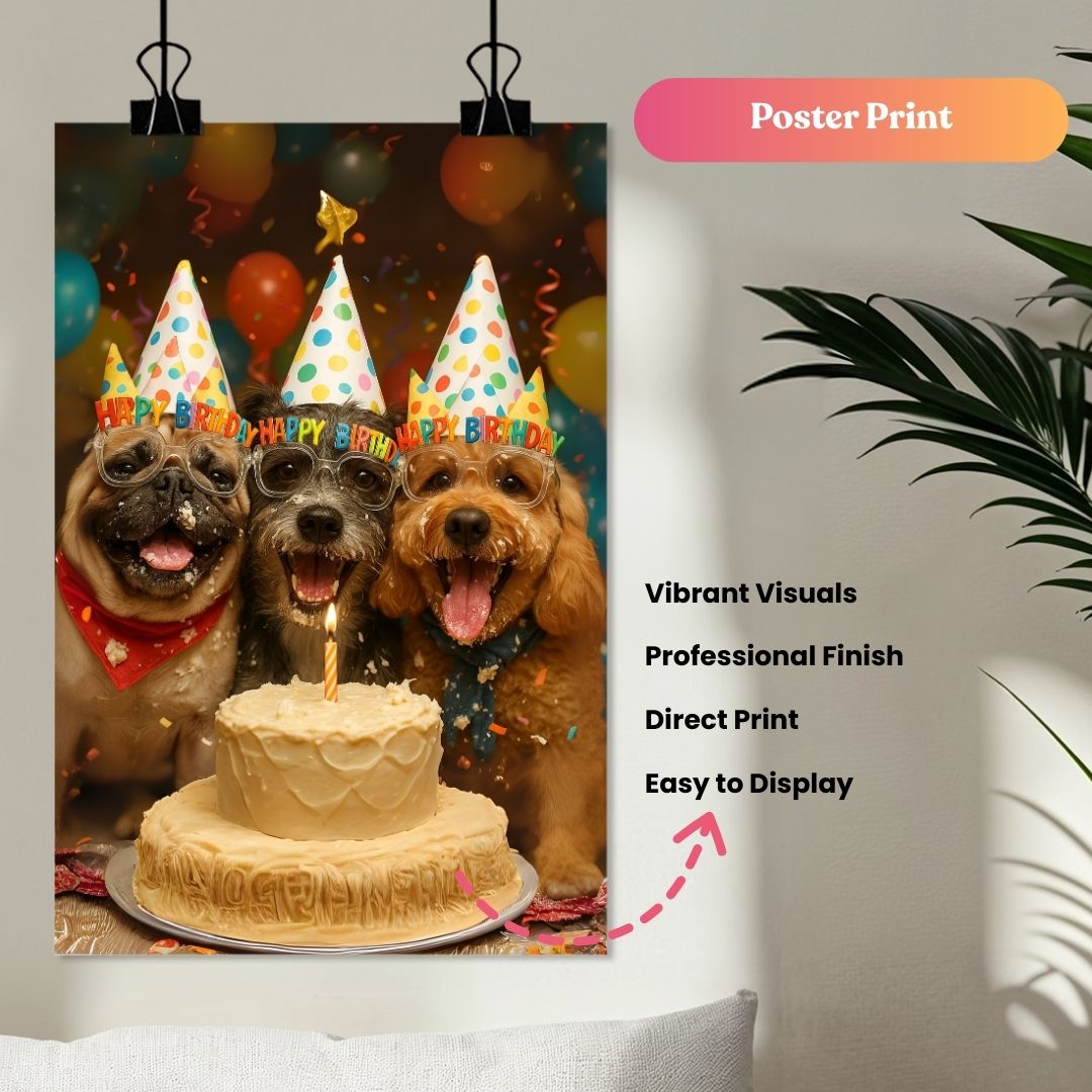 Smart Bean Paw-ty Celebrant Portrait