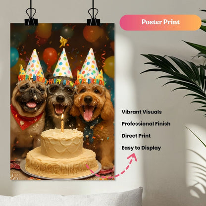 Smart Bean Paw-ty Celebrant Portrait