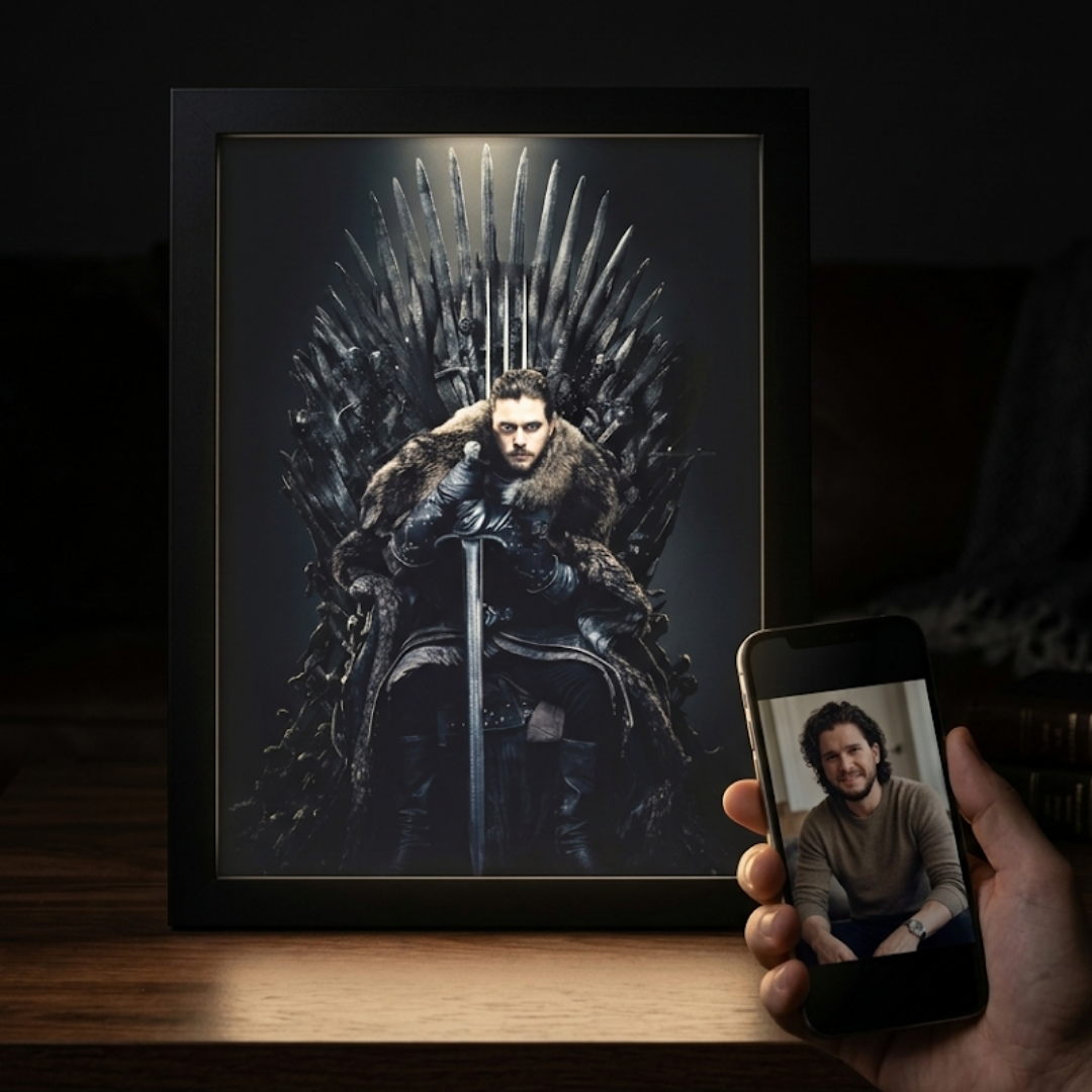 The Iron Throne King Portrait