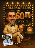 Birthday Cheers & Brew Portrait