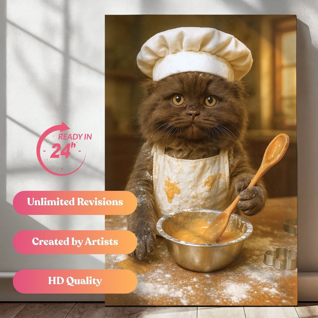 Whiskers & Dough Portrait