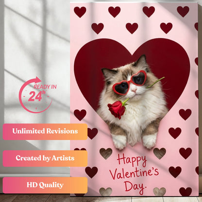 Love You Fur-Ever Portrait