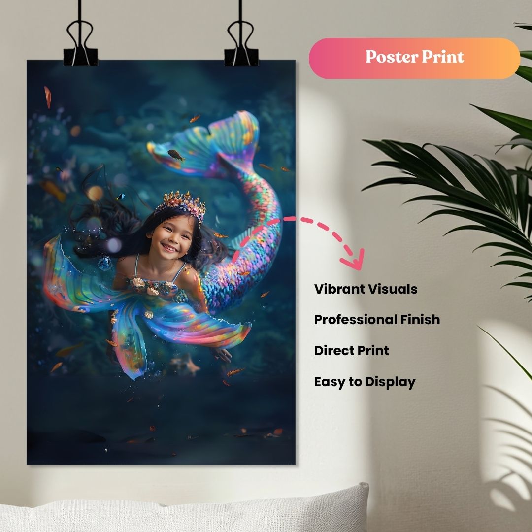 Rainbow Reef Princess Portrait