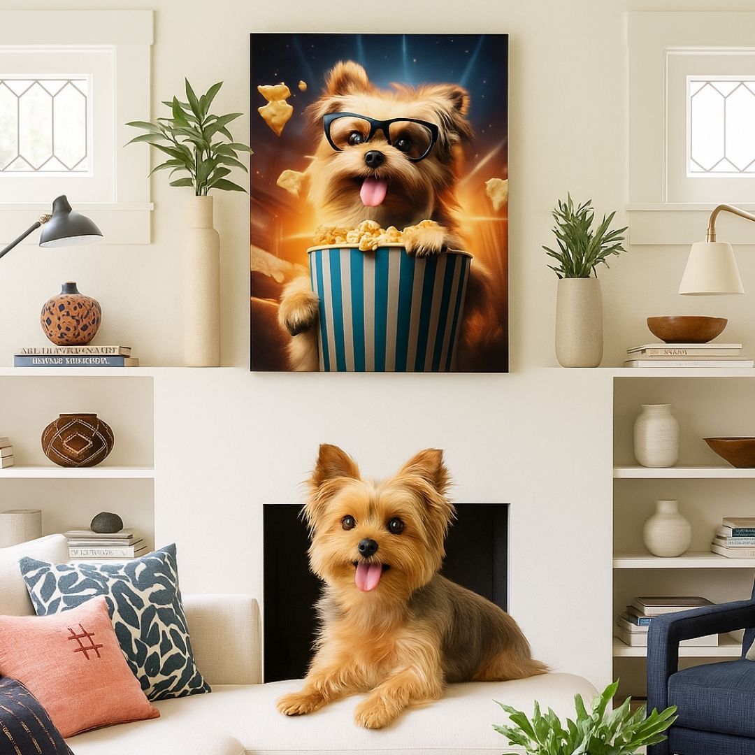 Pawflix & Chill Portrait