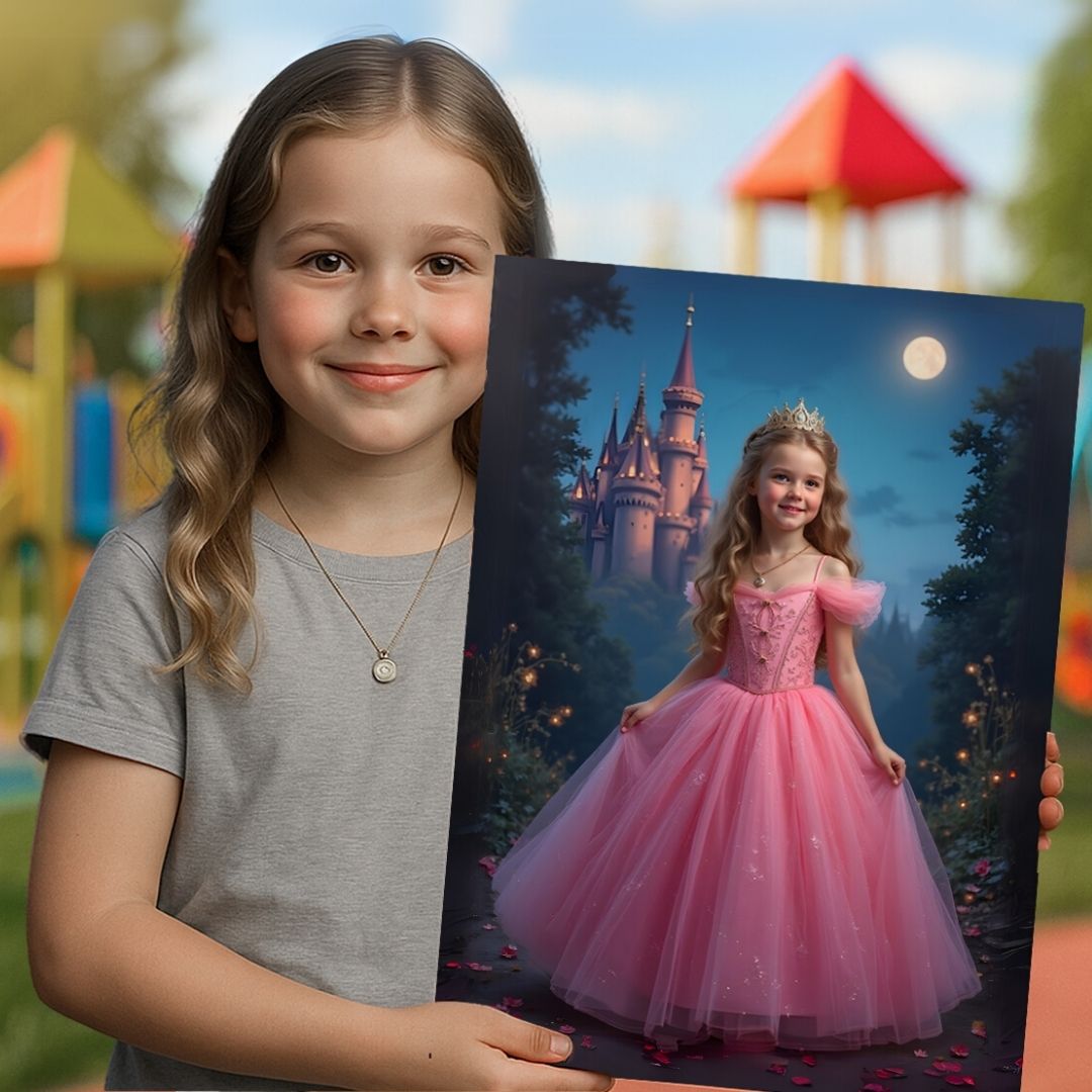 The Enchanted Rose Princess Portrait