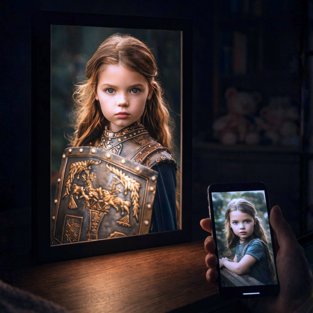 Brave Warrior Princess Portrait