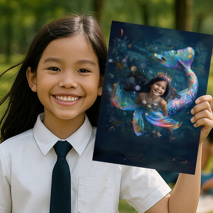 Rainbow Reef Princess Portrait