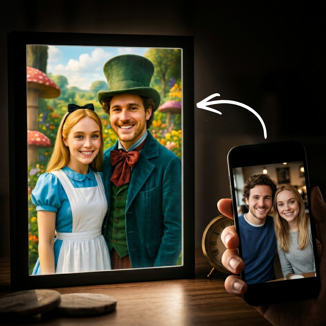 The Enchanted Couple Portrait