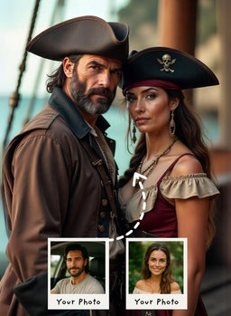 The Pirate Couple Portrait (Copy)