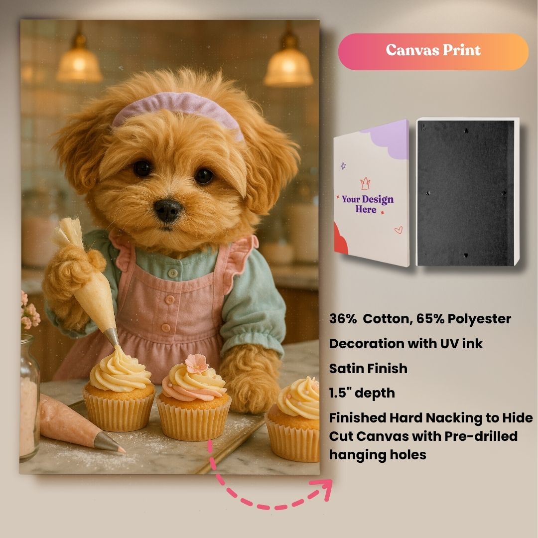 Paws & Pastries Portrait