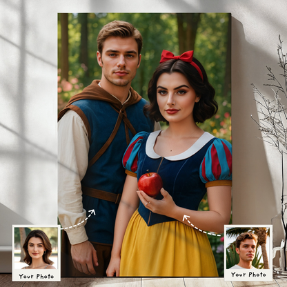 Apple of My Heart Couple Portrait