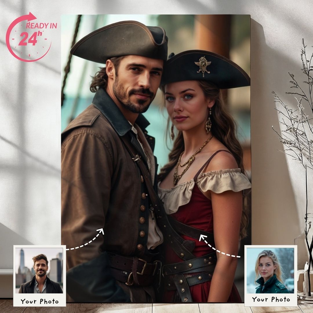 The Pirate Couple Portrait (Copy)