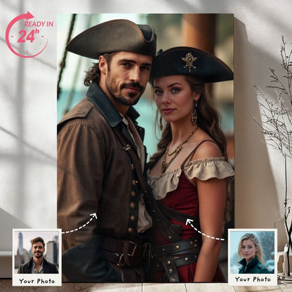 The Pirate Couple Portrait (Copy)
