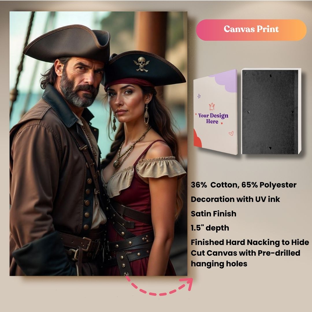 The Pirate Couple Portrait (Copy)