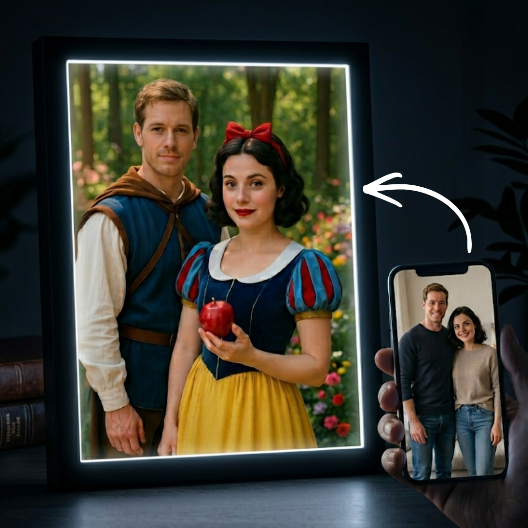 Apple of My Heart Couple Portrait