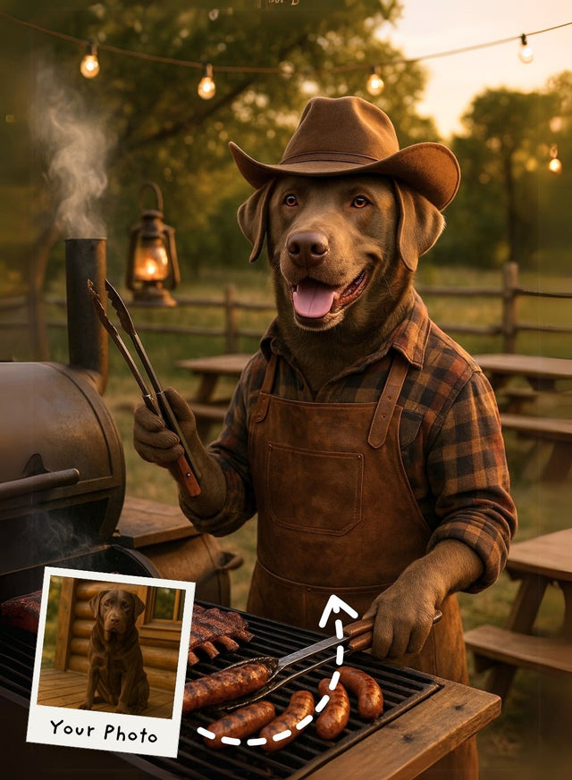 Pawbecue Party Portrait