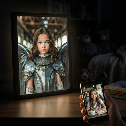 The Guardian Angel Portrait