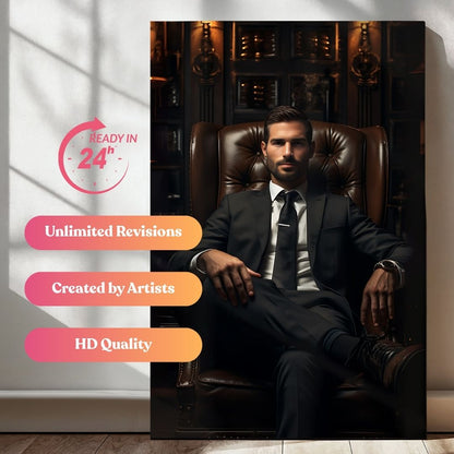 The Gentleman Boss Portrait