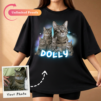 Fluffy Clouds, Fluffier Friends Custom Apparel