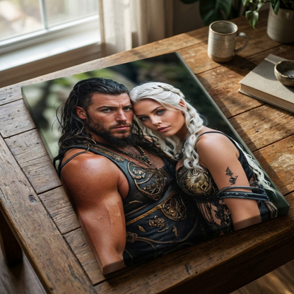 Throne Couple Portrait