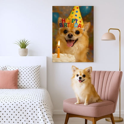 Smart Bean Paw-ty Celebrant Portrait