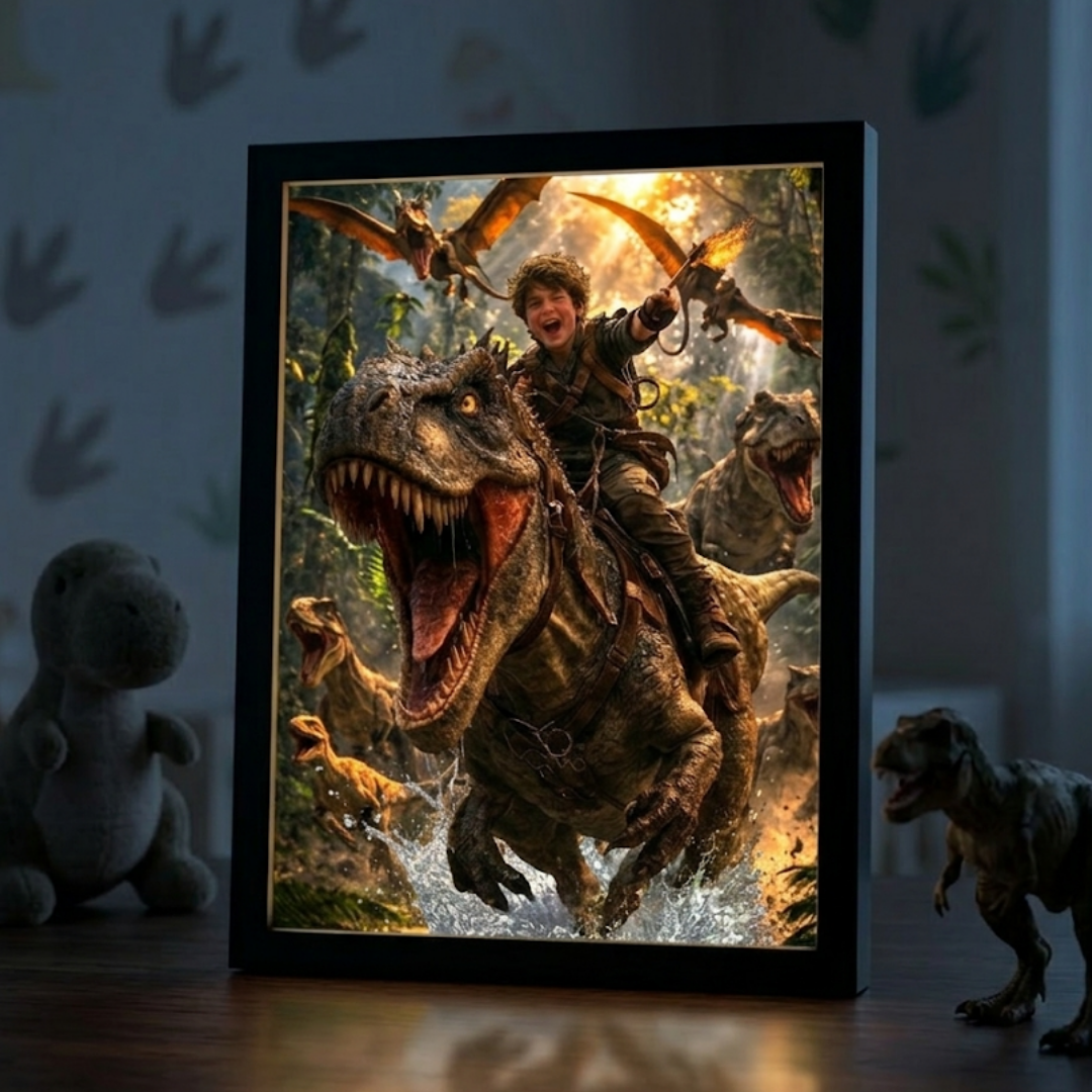 Dino Rider Adventure Portrait