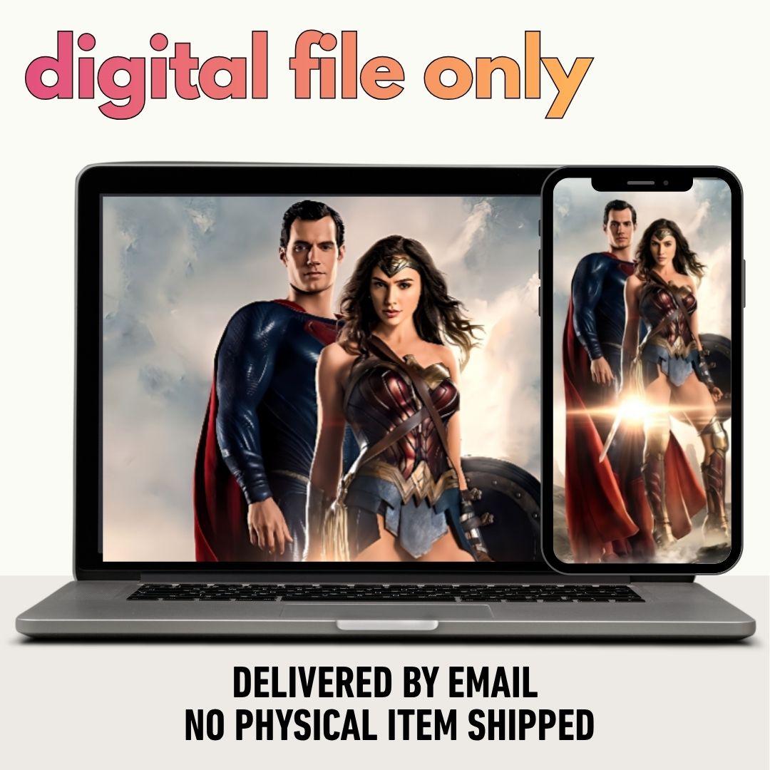 Super Wonder Couple Portrait