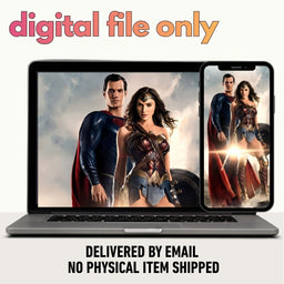 Super Wonder Couple Portrait