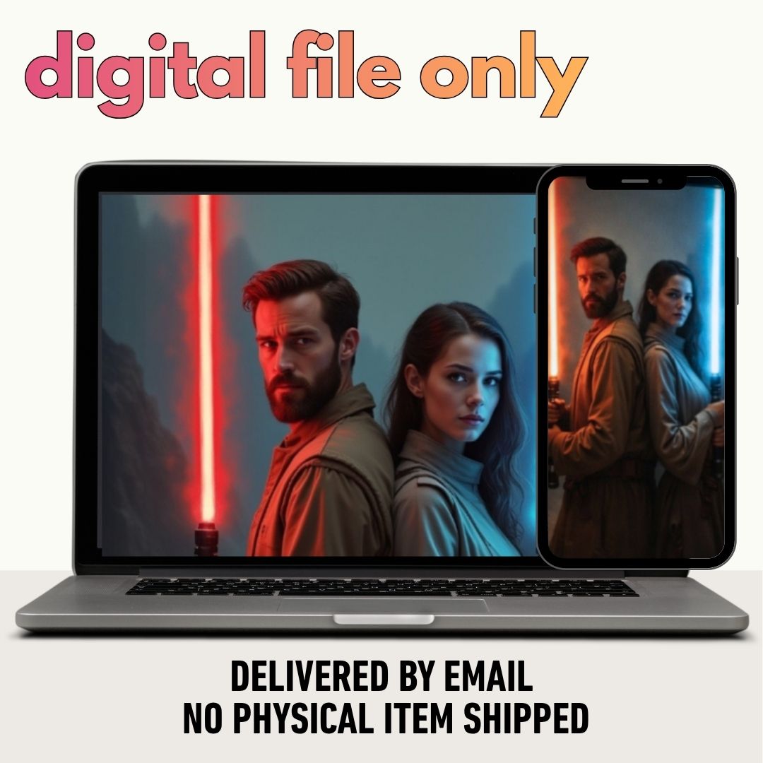 Star Wars Couple Portrait