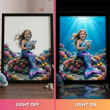 Portrait Print Upgrade: Canvas or LED Light-Up Frame