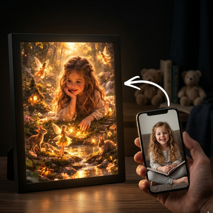 Fairy Light Princess Portrait
