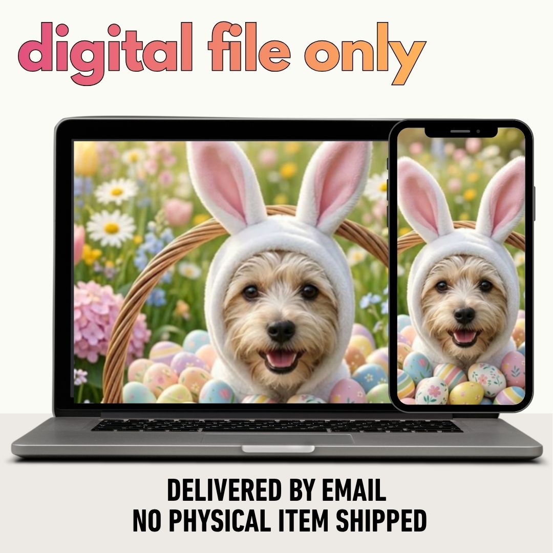 Paws & Eggs: Easter Edition Portrait